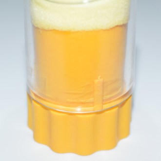 Zeichenkolben gelb